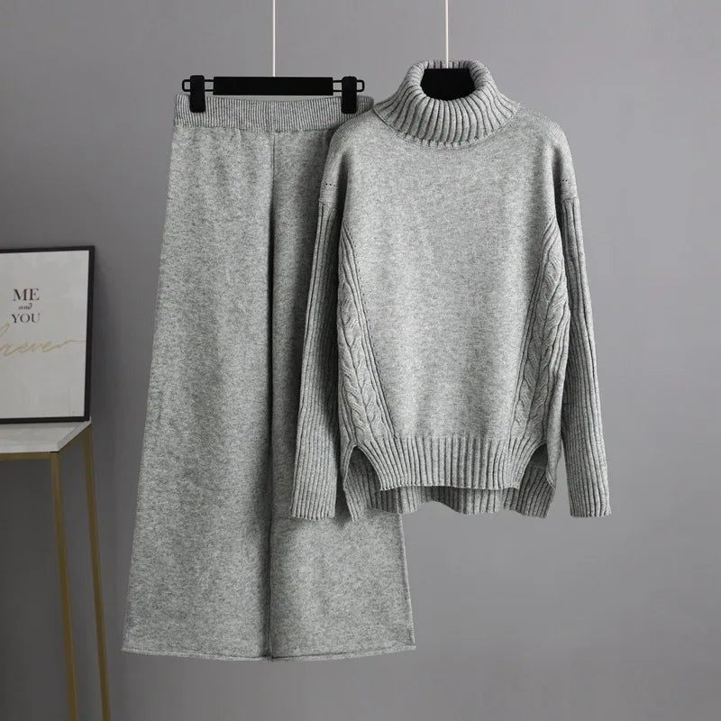 Matilda - Chunky Knit Set