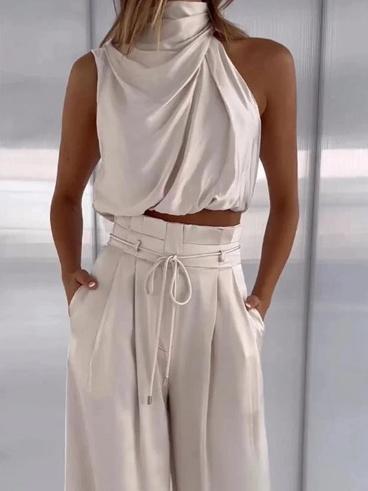 Alani - Two-Piece Silk Set for Women