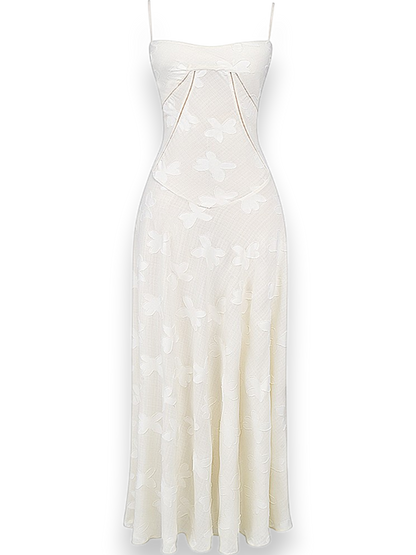 Amara Blossom Green Floral Vintage Gown