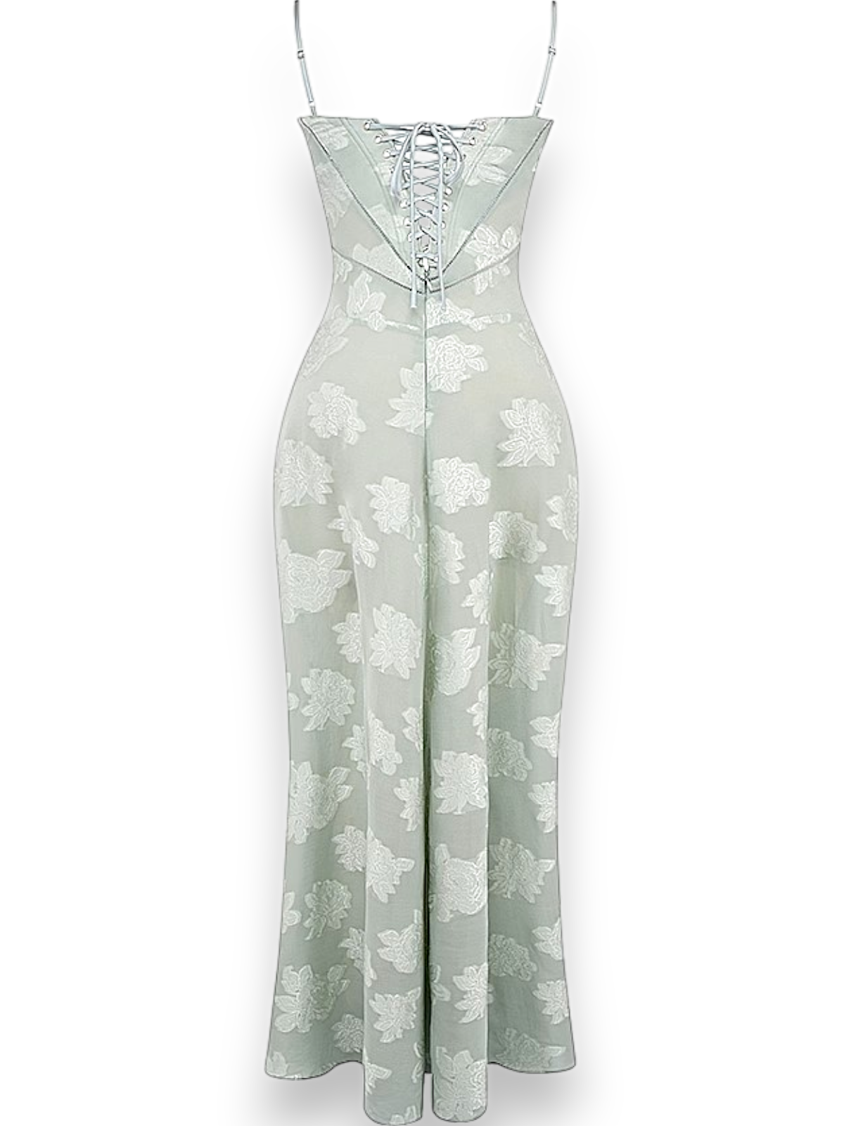 Amara Blossom Black Floral Vintage Gown