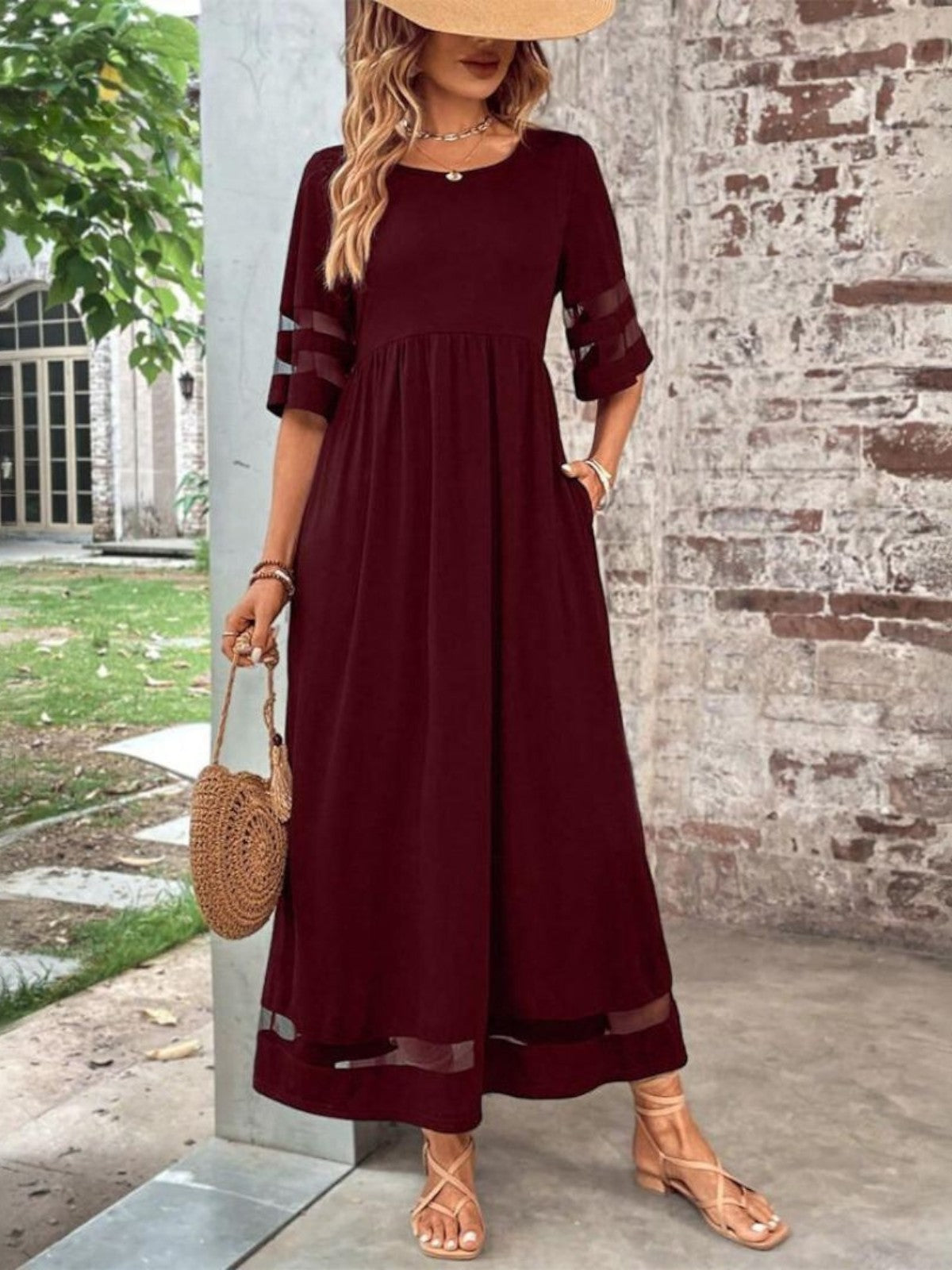 Esme - Chic Tummy Flattering Coverage Dress