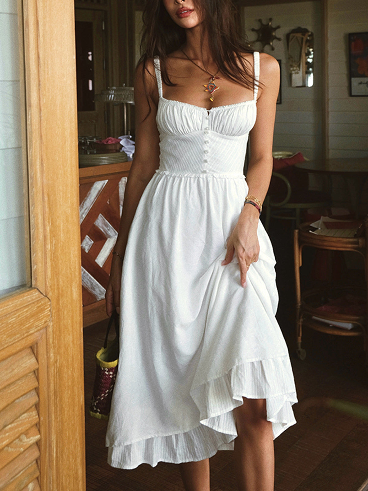 Lily Button Sundress