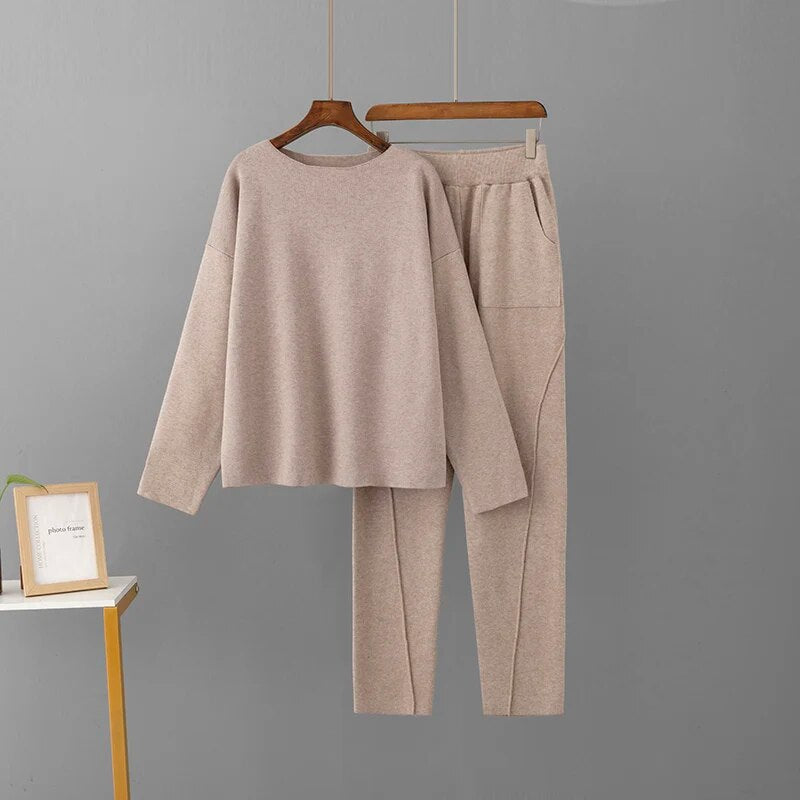 Madeline - Two Piece Knitted Tracksuit