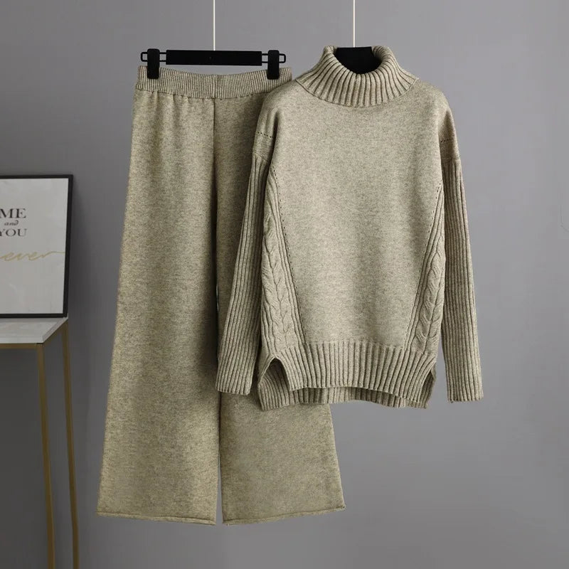Matilda - Chunky Knit Set
