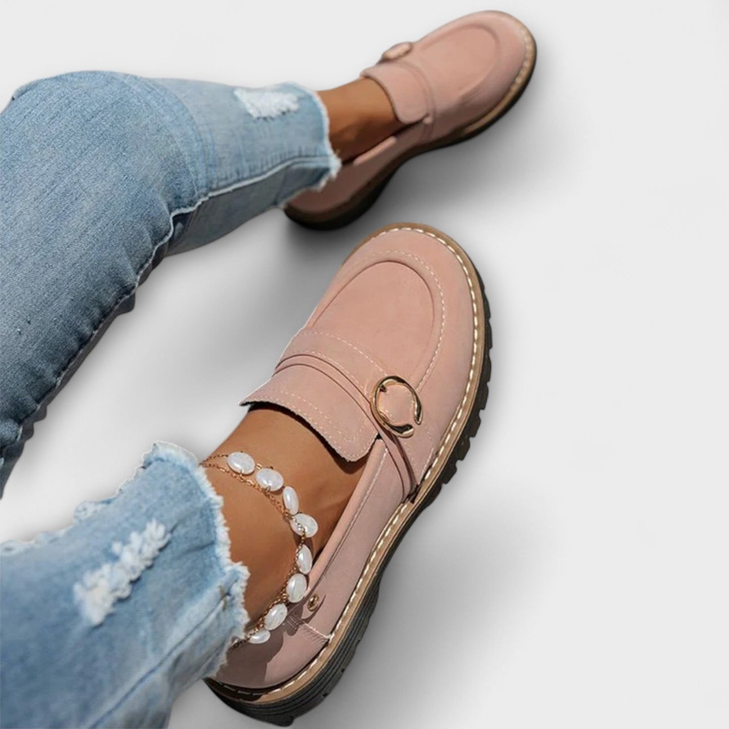 Lora – Casual Round Toe Loafers